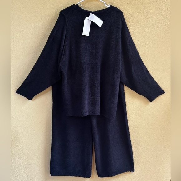 Softies Solid Marshmallow Reverse Seam Crewneck Lounge Set Size XL New With Tags - Picture 6 of 14